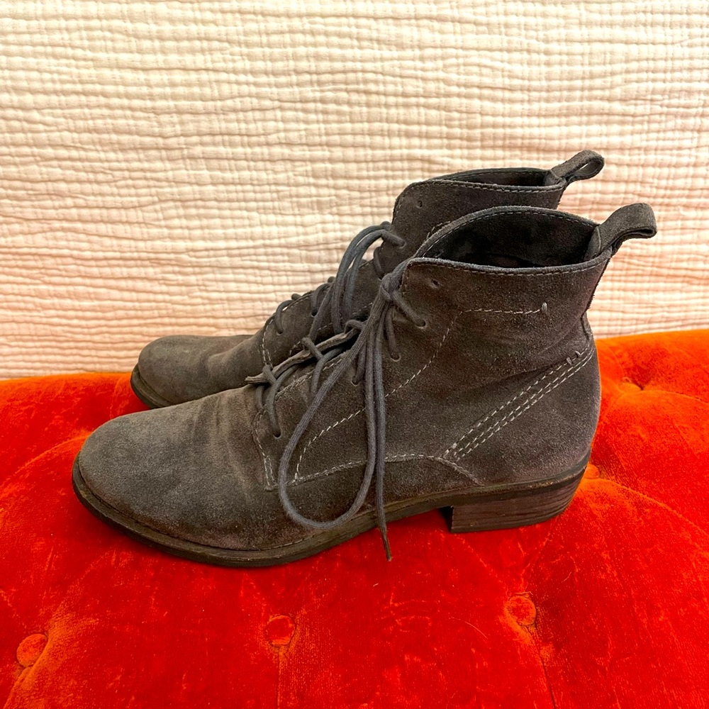 Dolce Vita suede lace up boots